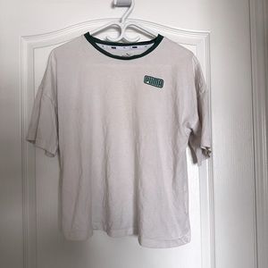 White puma tshirt